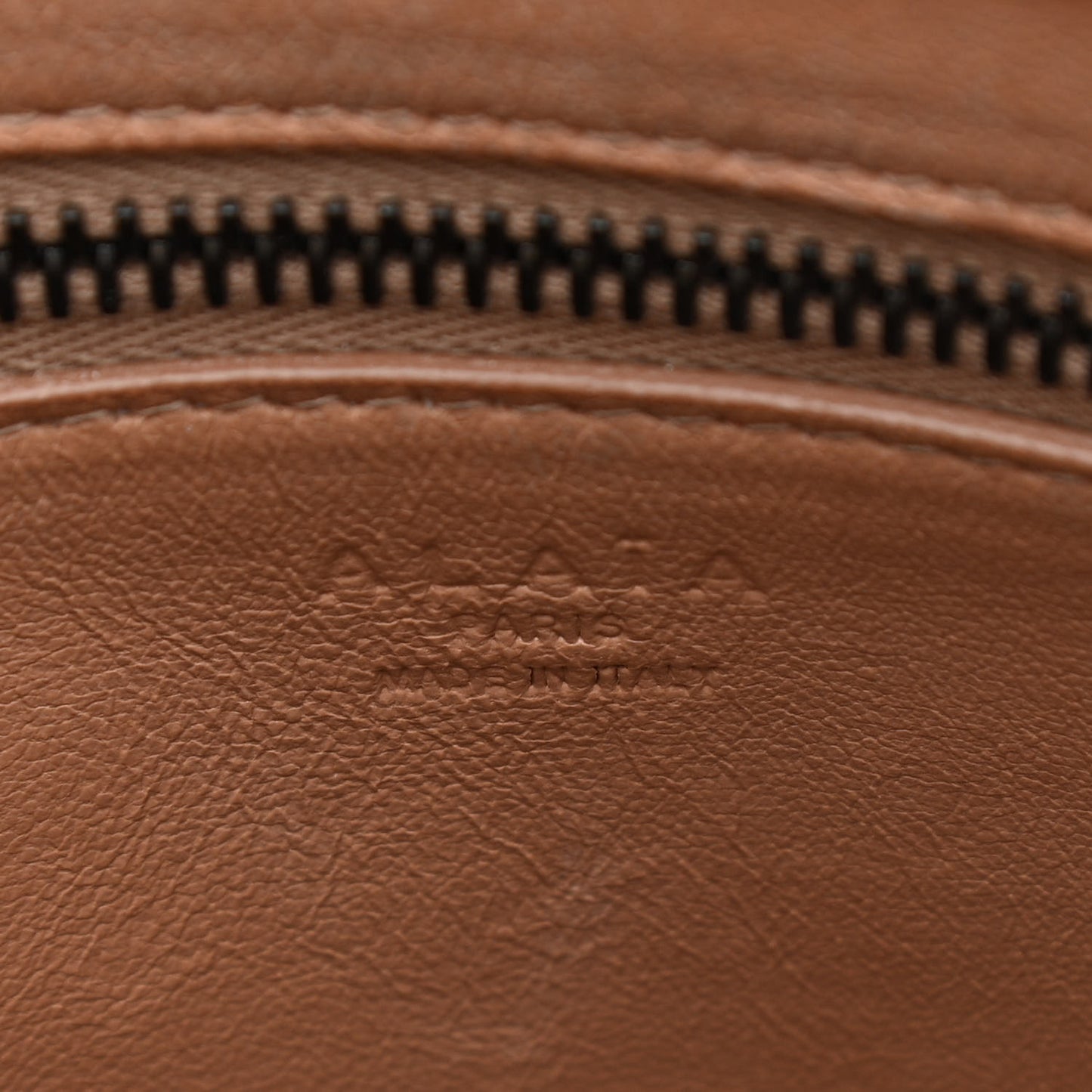 Calfskin Belt Shoulder Bag Sable