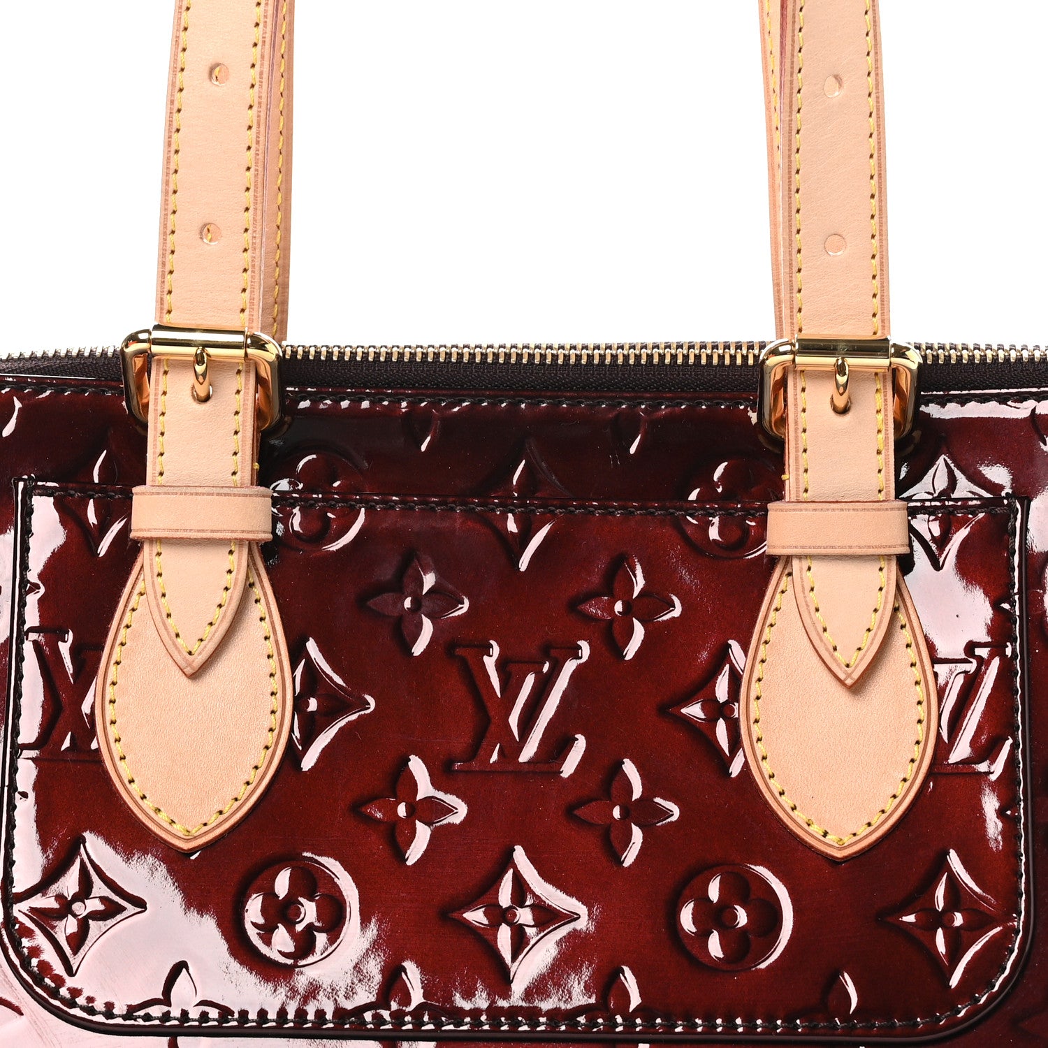 Louis Vuitton Vernis Rosewood Ave Amarante 7 of 10