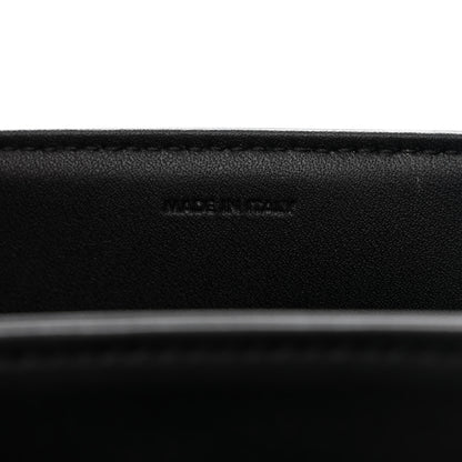 Celine Shiny Calfskin Medium Triomphe Black 8 of 14