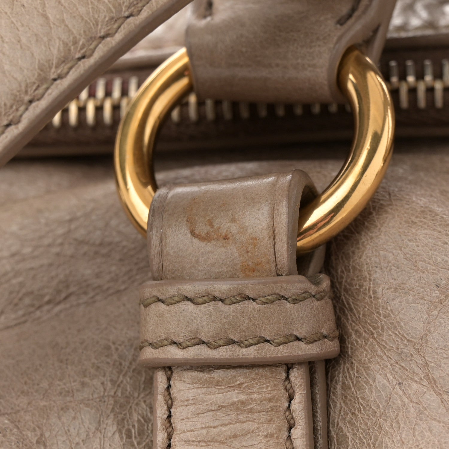 Miu Miu Vitello Lux Bow Bag Grey 12 of 15