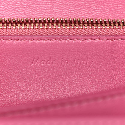 Celine Smooth Calfskin Medium Classic Box Flap Bag Pink 6 of 10