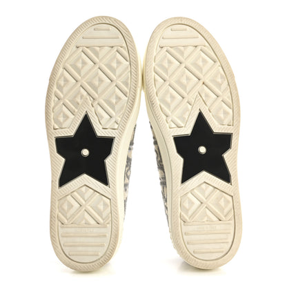 Christian Dior Canvas Oblique Walk'N'Dior Low Top Sneakers 39 Grey Stone 6 of 11