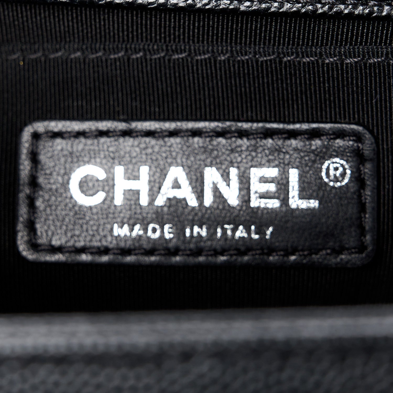 Chanel Caviar Quilted Medium Boy Flap Black 6 of 11