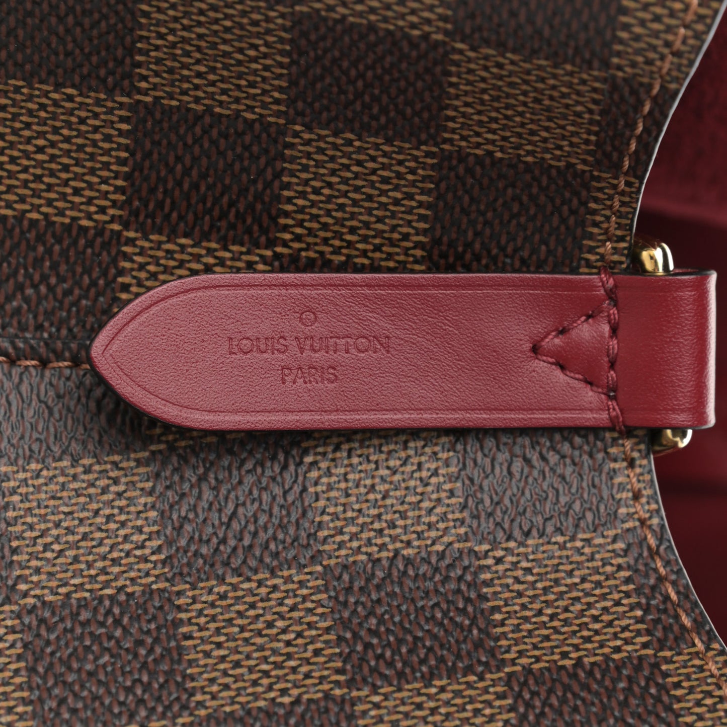 Damier Ebene Neonoe MM Cherry Berry
