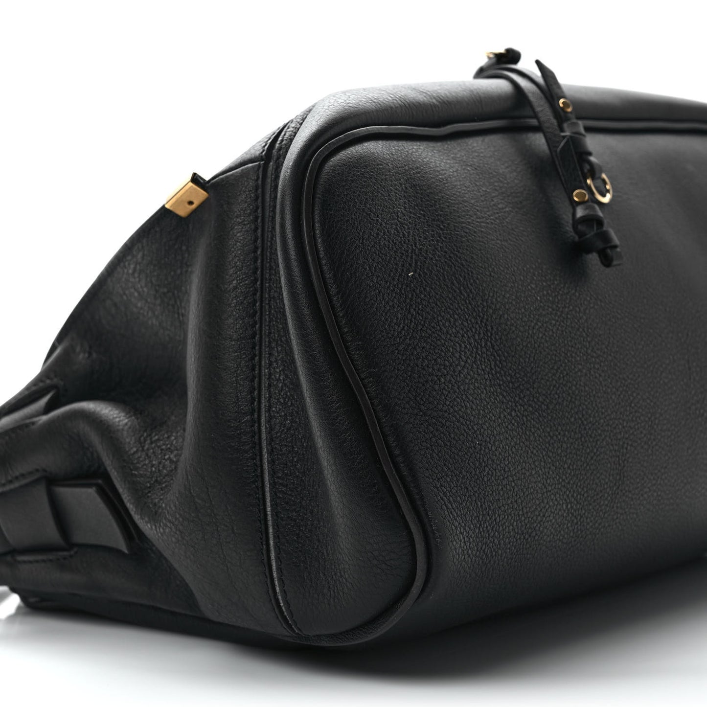 Calfskin Medium Owen Flap Bag Full Blue