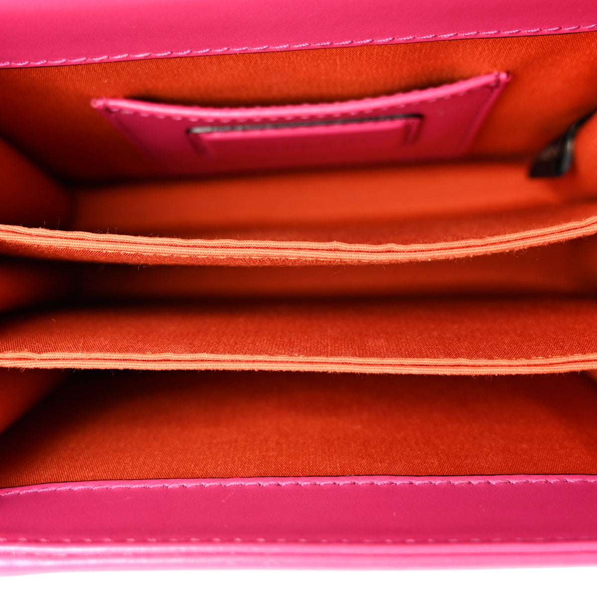Calfskin Serpenti Forever Top Handle Pink