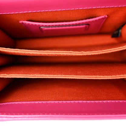 Bulgari Calfskin Serpenti Forever Top Handle Pink 5 of 9