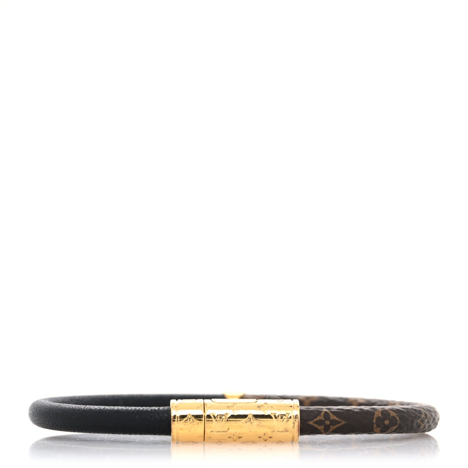 Louis Vuitton Monogram Daily Confidential Bracelet 17 3 of 5