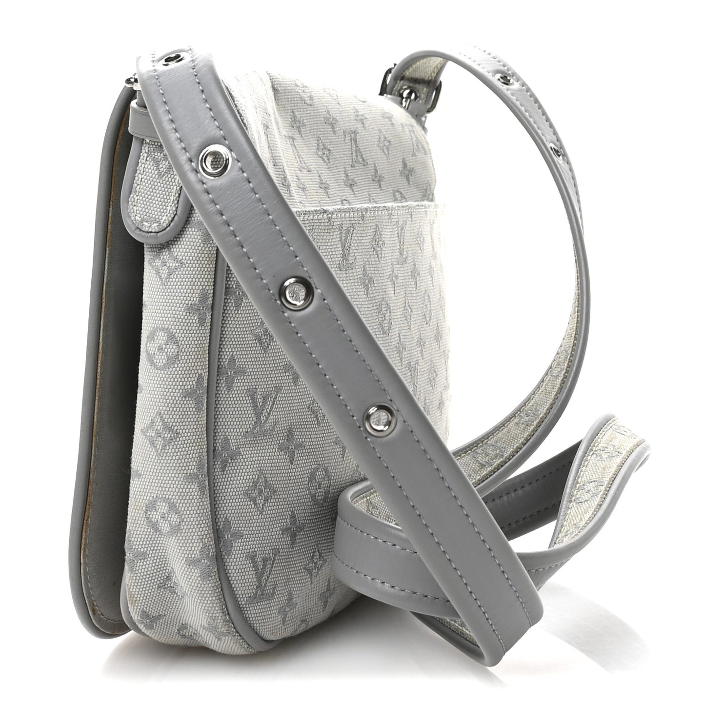 Mini Monogram Patchwork Conte De Fees Musette Grey