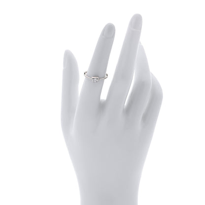Tiffany 18K White Gold Diamond .17ct Frank Gehry Torque Ring 53 6.25 2 of 5