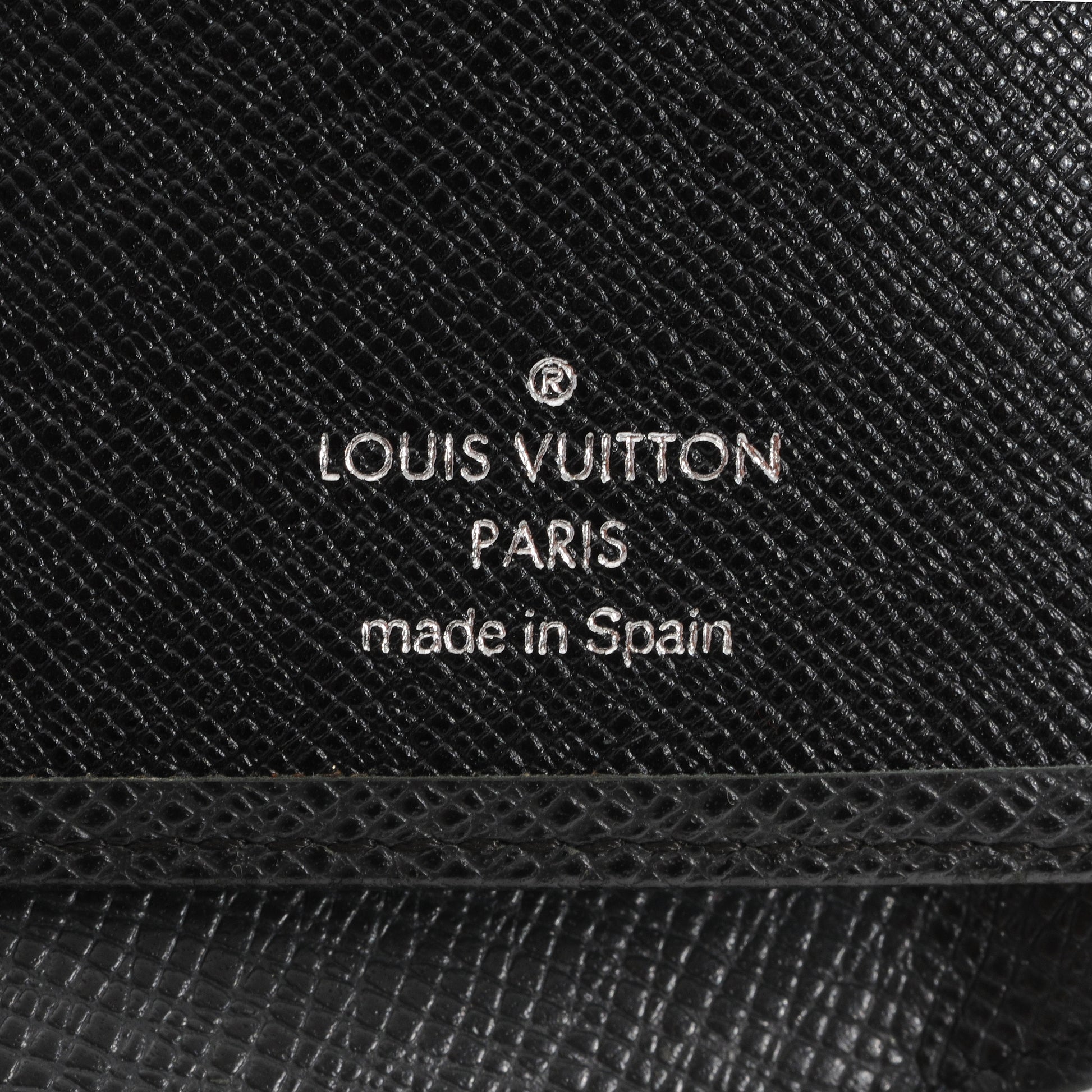 Louis Vuitton Taiga Mens Billfold Wallet 3 Flaps Ardoise 5 of 6