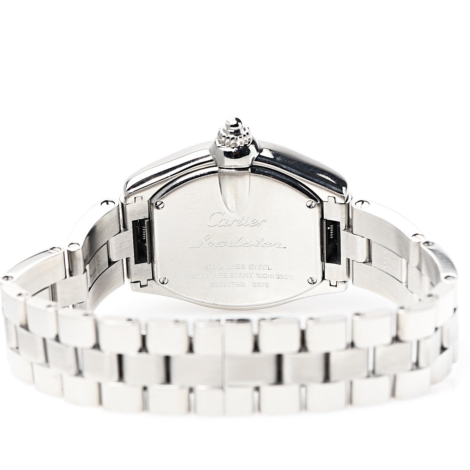 Cartier Stainless Steel 31mm Roadster Quartz Watch 4 of 6