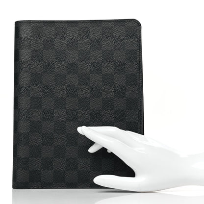 Louis Vuitton Damier Graphite Desk Agenda Cover 2 of 8