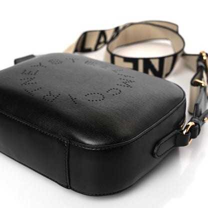 Stella McCartney Eco Alter Nappa Perforated Logo Mini Bag Black 8 of 8