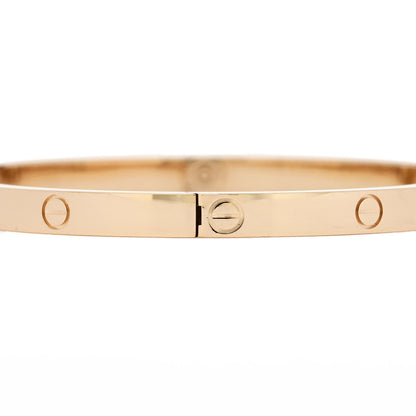 Cartier 18K Yellow Gold Small LOVE Bracelet 16 5 of 8