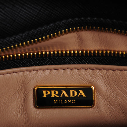 Prada Saffiano Lux Clutch Nero Black 6 of 8