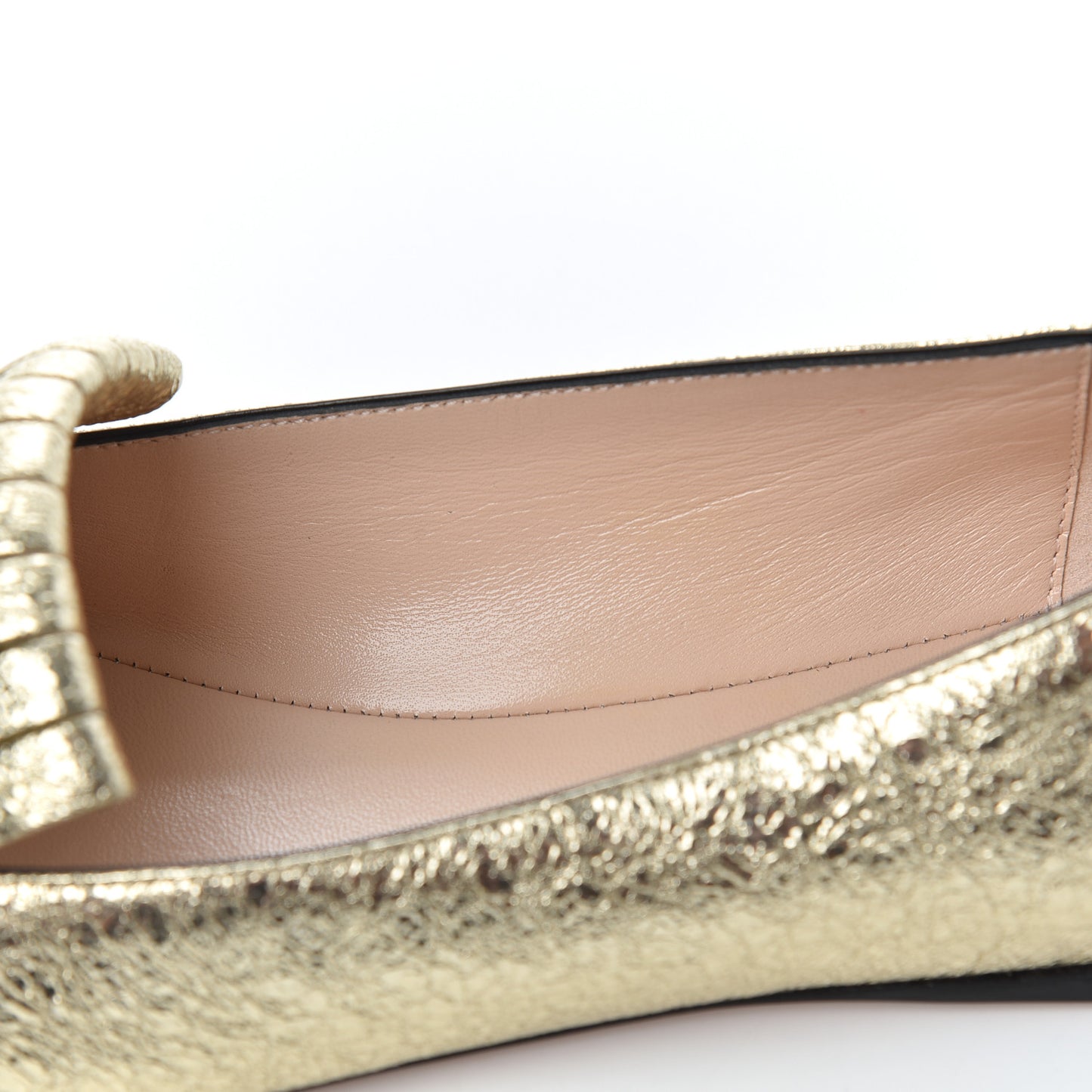 Galassia GG Marmont Fringe Flats 36.5 Platino