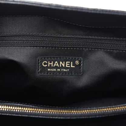 Chanel Caviar Quilted XL Grand Shopping Tote GST Black 6 of 9
