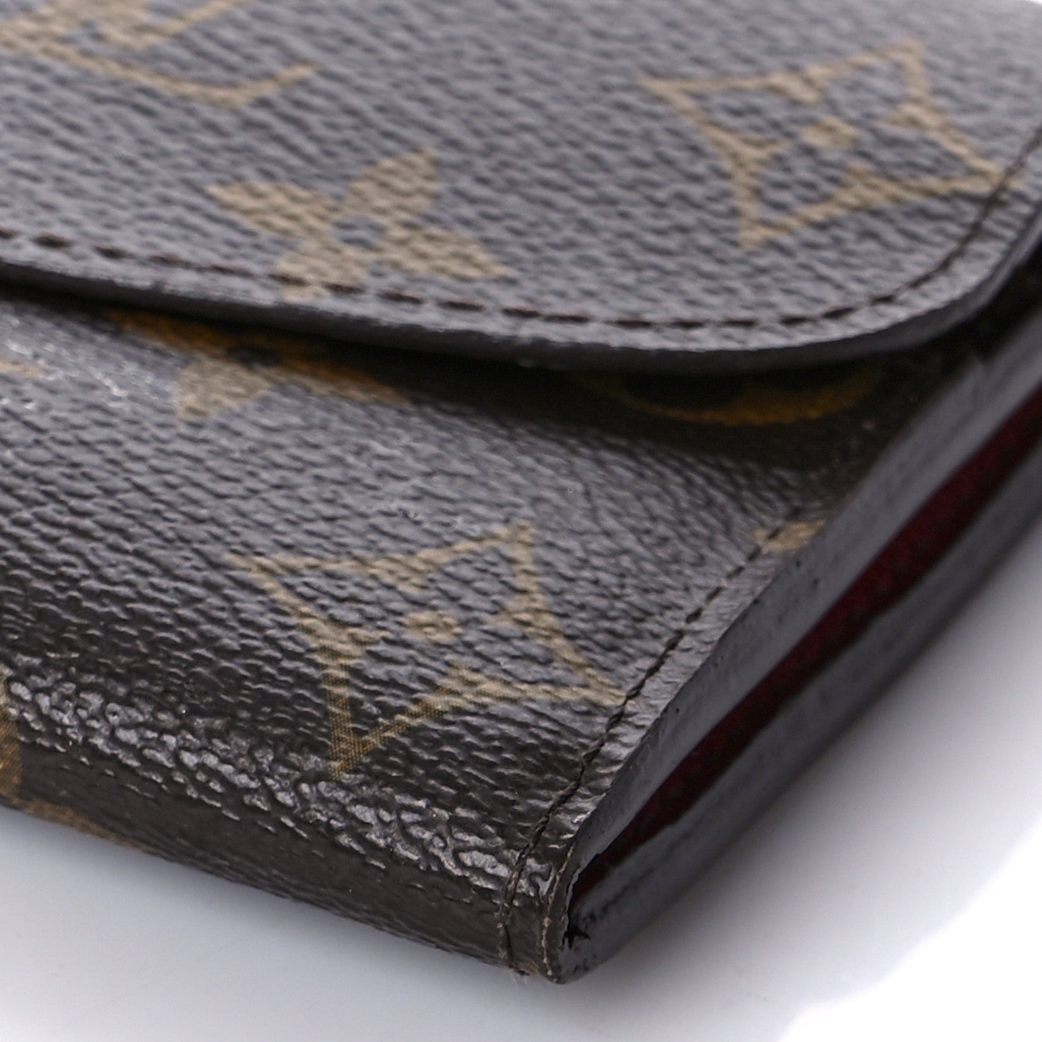 Louis Vuitton Monogram Emilie Wallet Fuchsia 8 of 10
