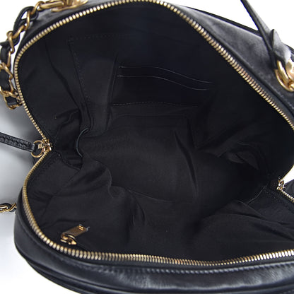 Chanel Calfskin Quilted CC Medium Vanity Case Black 5 of 12