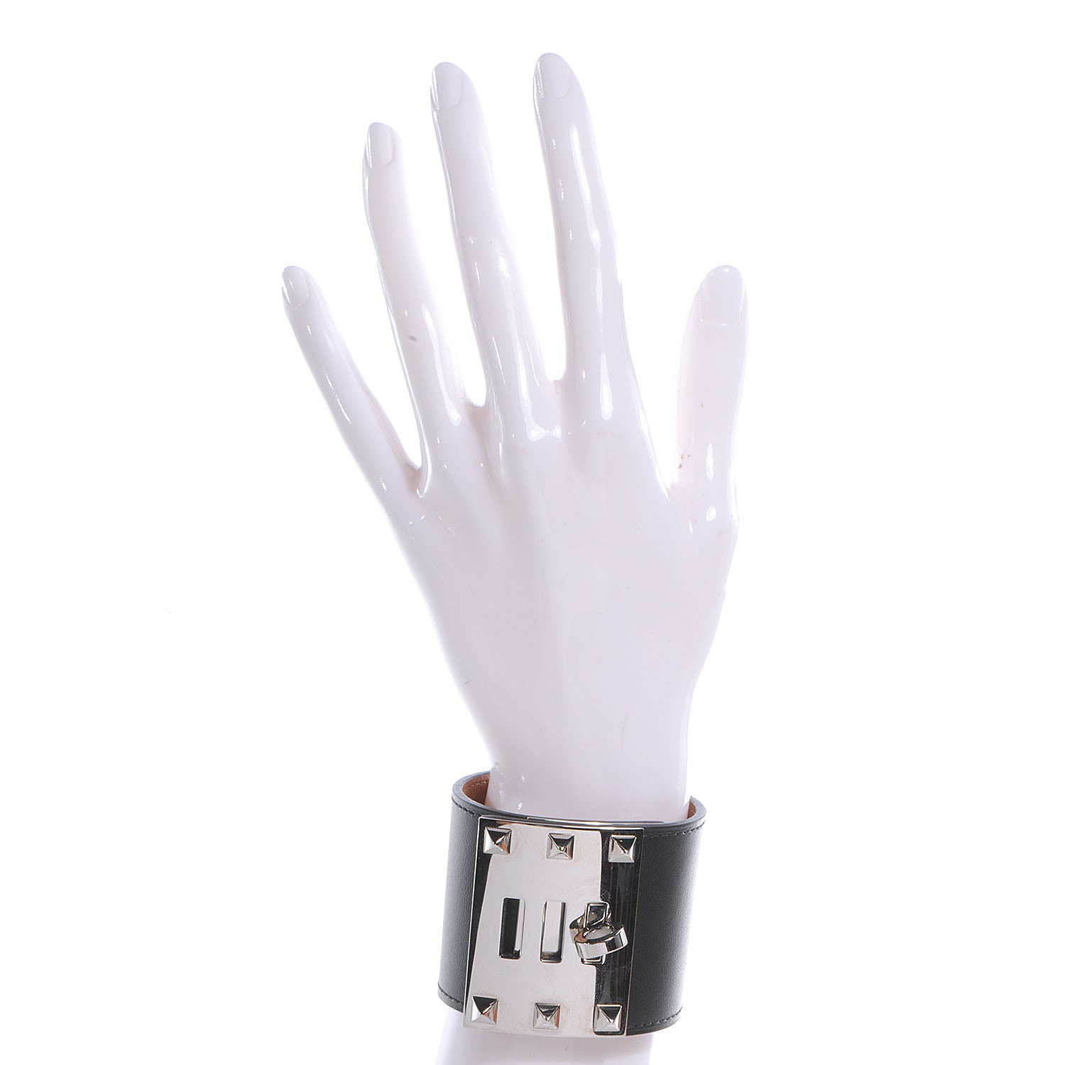Hermes Chamonix Extreme Kelly Bracelet Small Black 2 of 8