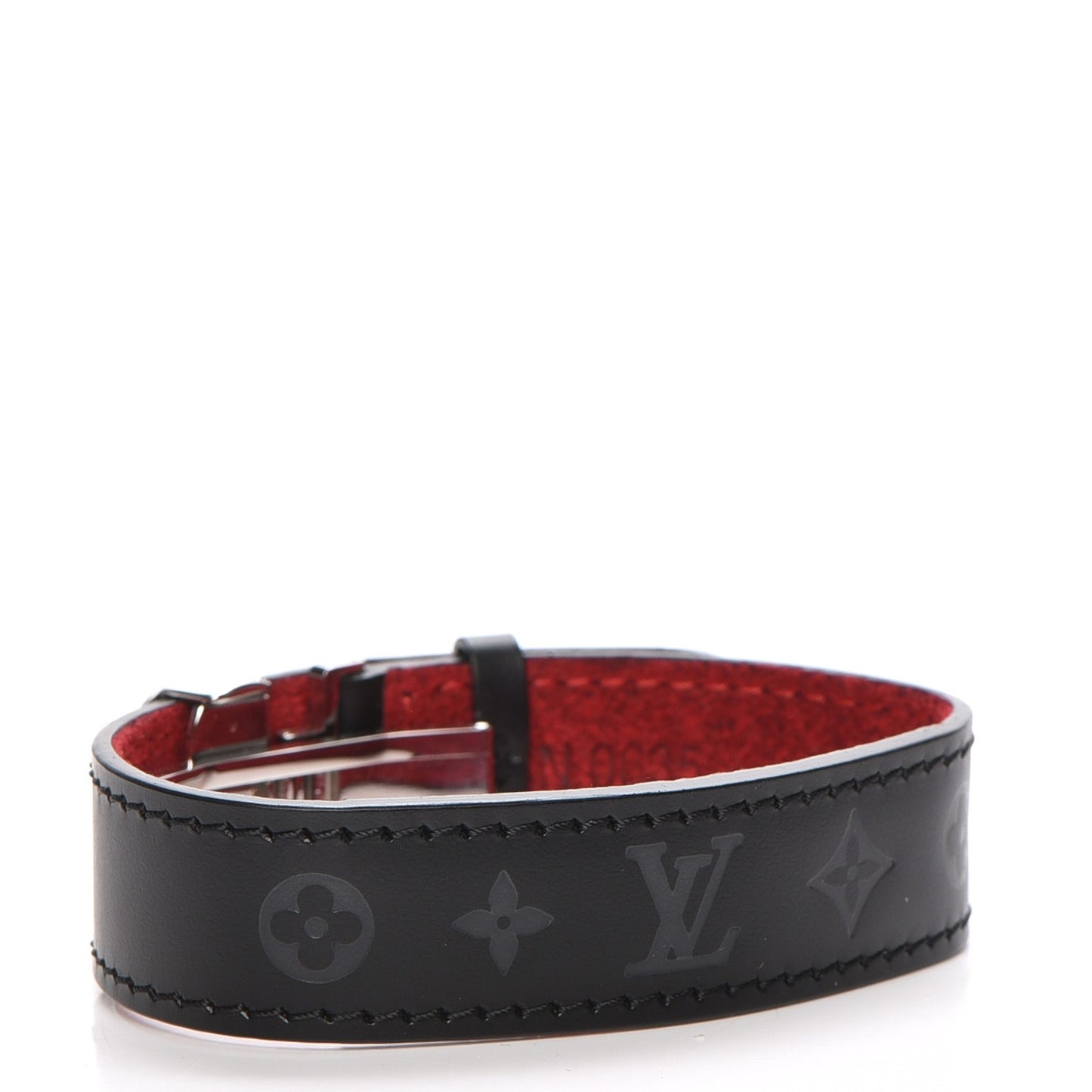 Mat Monogram Wish Bracelet Black
