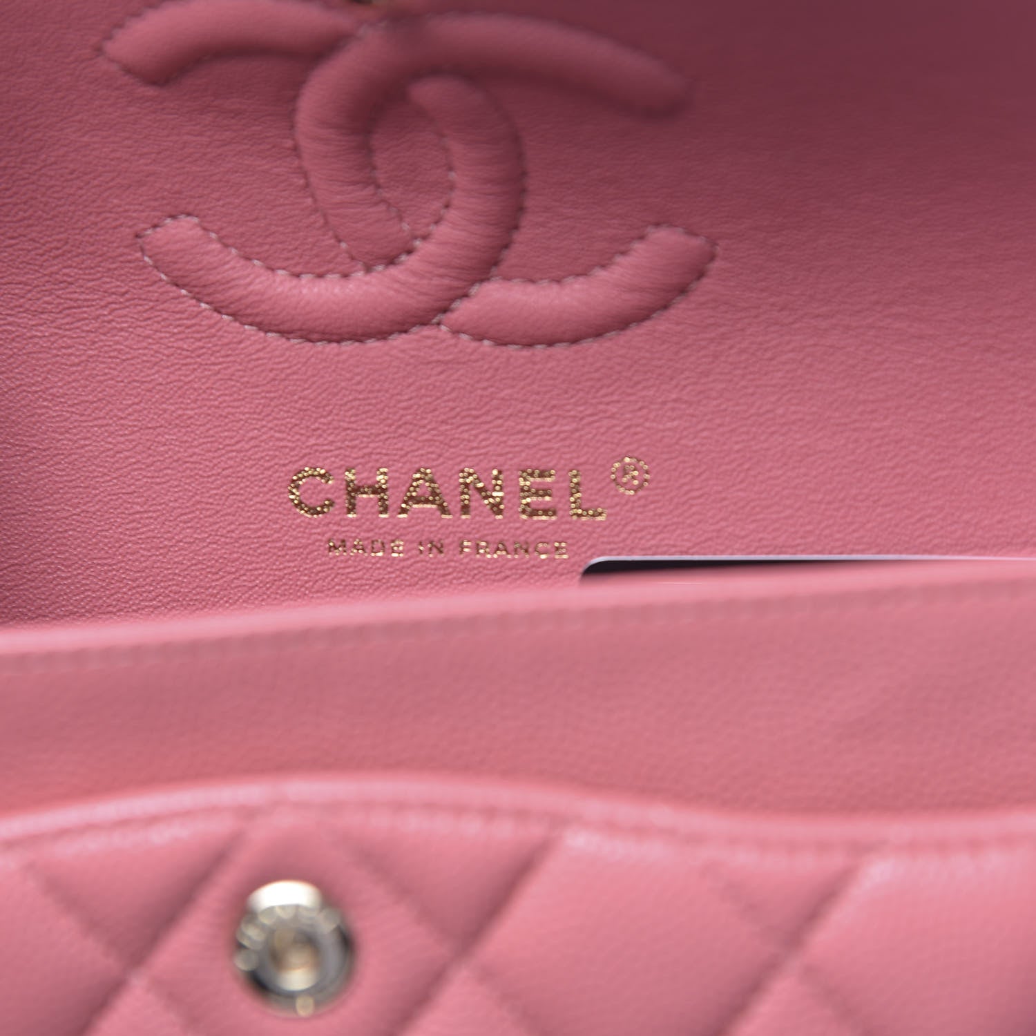 Chanel Caviar Quilted Small Double Flap Rose 6 of 10