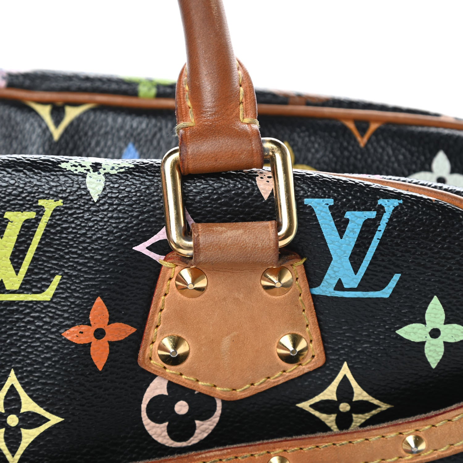 Louis Vuitton Monogram Multicolor Trouville Black 18 of 18