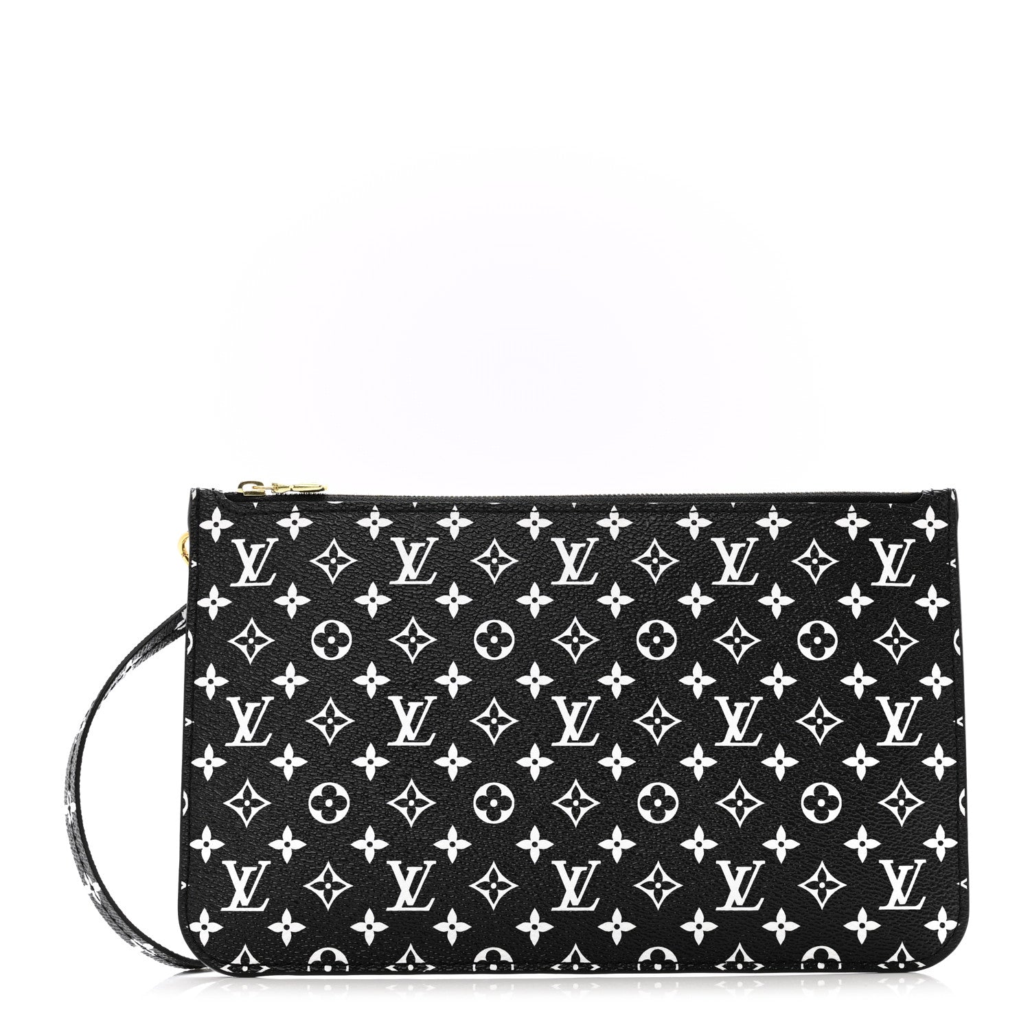 Louis Vuitton Monogram Giant Jungle Neverfull MM GM Pochette Black 1 of 6