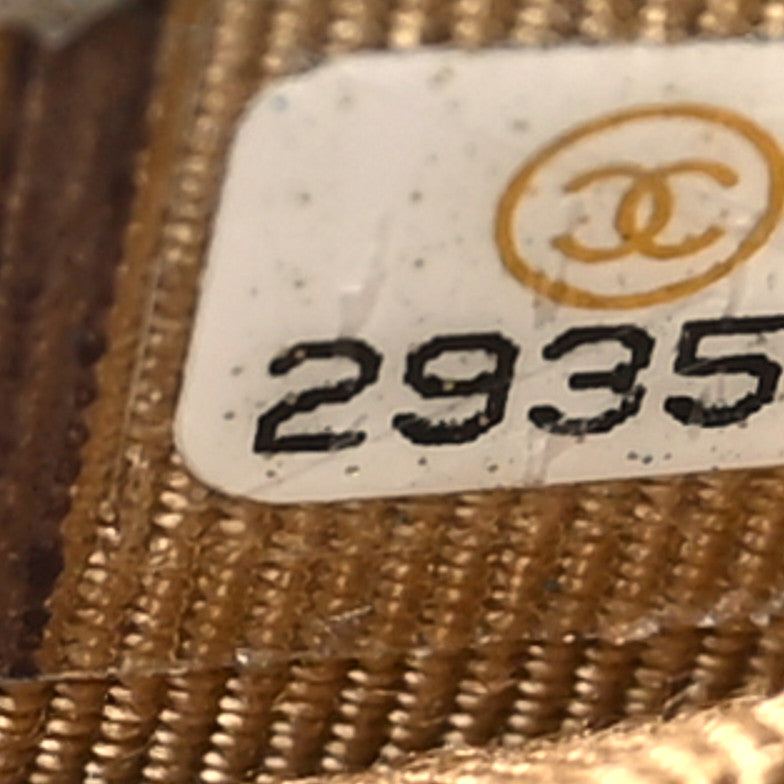 Goatskin Chic Pearls Clutch On Chain Black