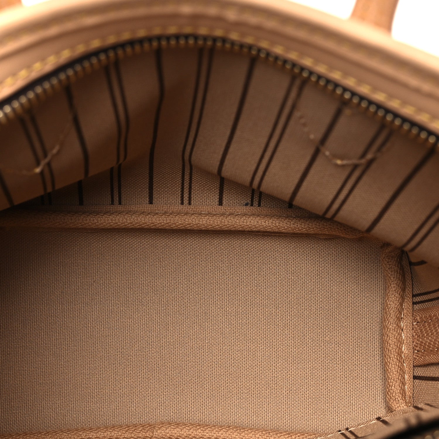 Louis Vuitton Monogram Neverfull BB Beige 5 of 11