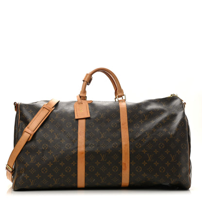Louis Vuitton Monogram Keepall Bandouliere 55 1 of 15