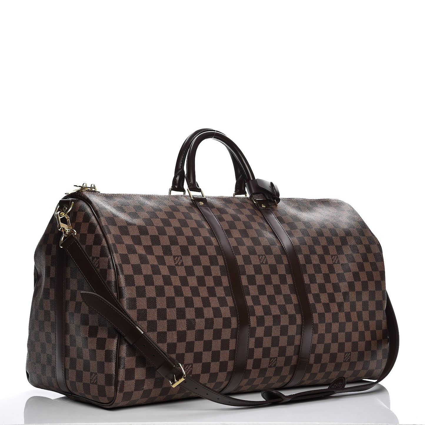 Damier Ebene Keepall Bandouliere 55