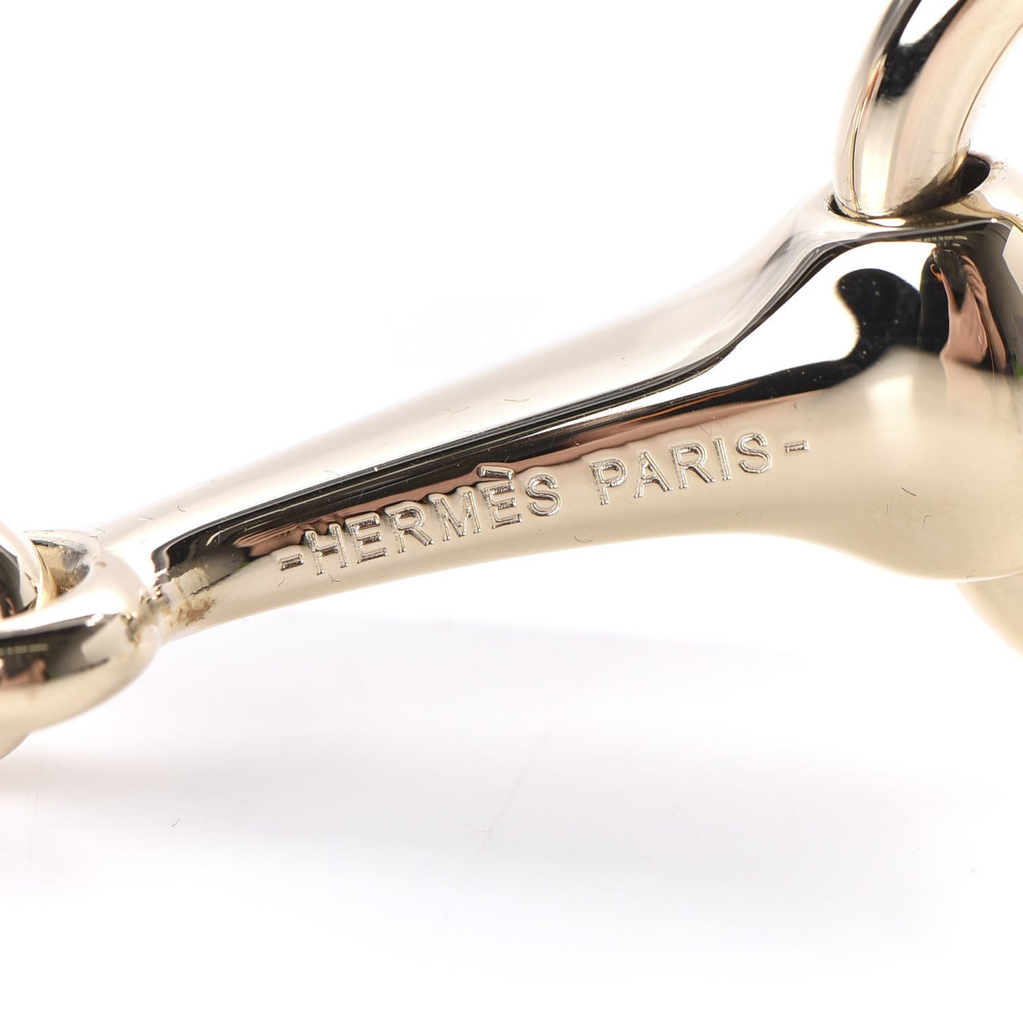 Permabrass Mors Scarf Ring Gold