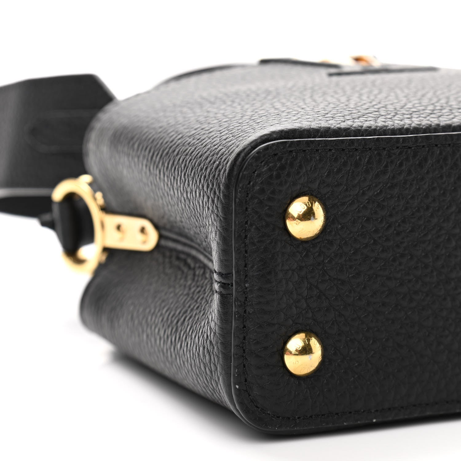 Louis Vuitton Taurillon Mini Capucines Black 11 of 13