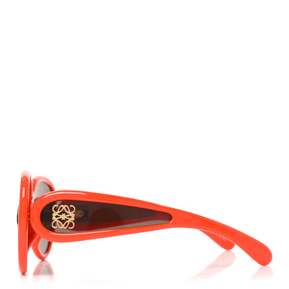 Loewe Acetate Pilot Mask sunglasses LW40132I Red 3 of 7
