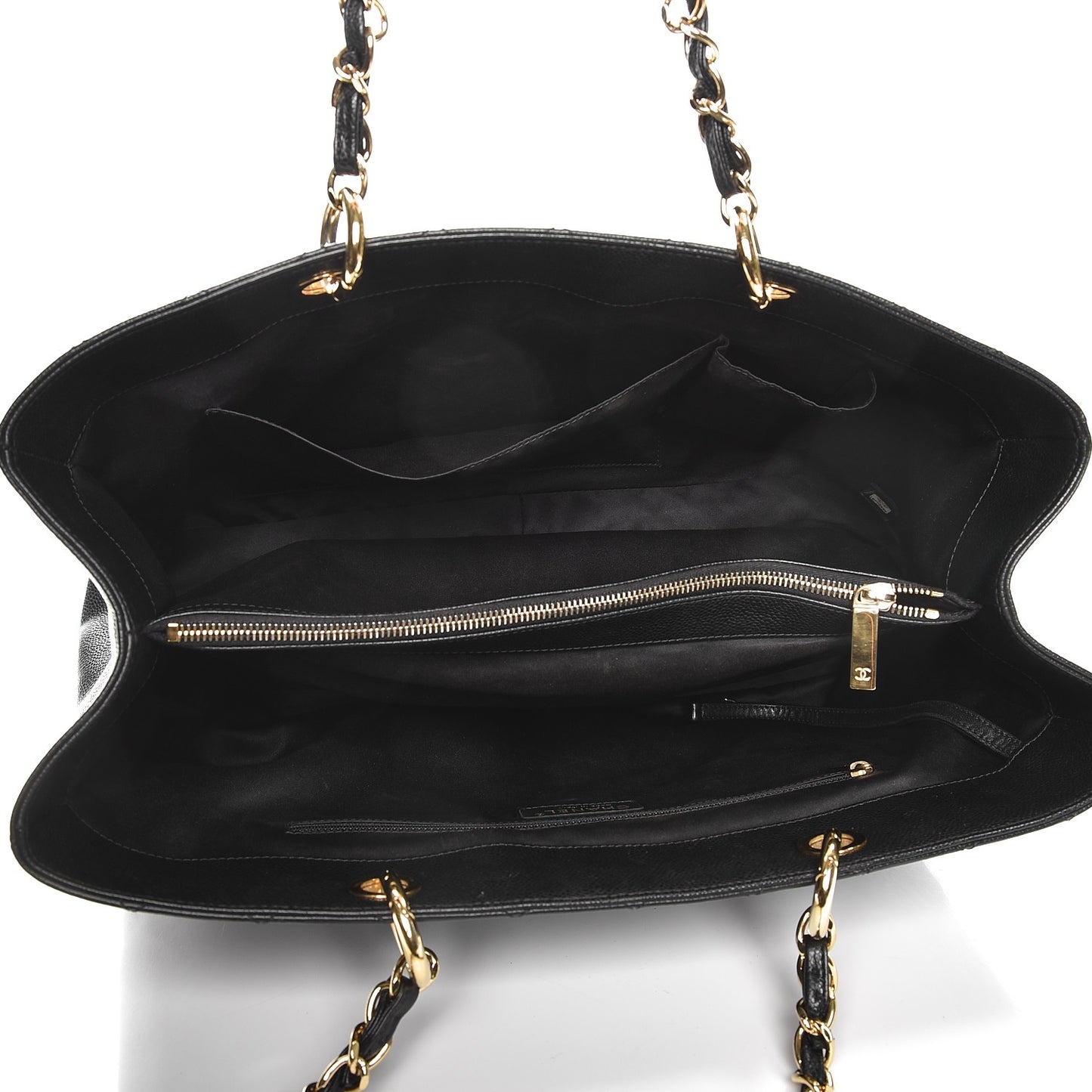 Caviar Quilted XL Grand Shopping Tote GST Black