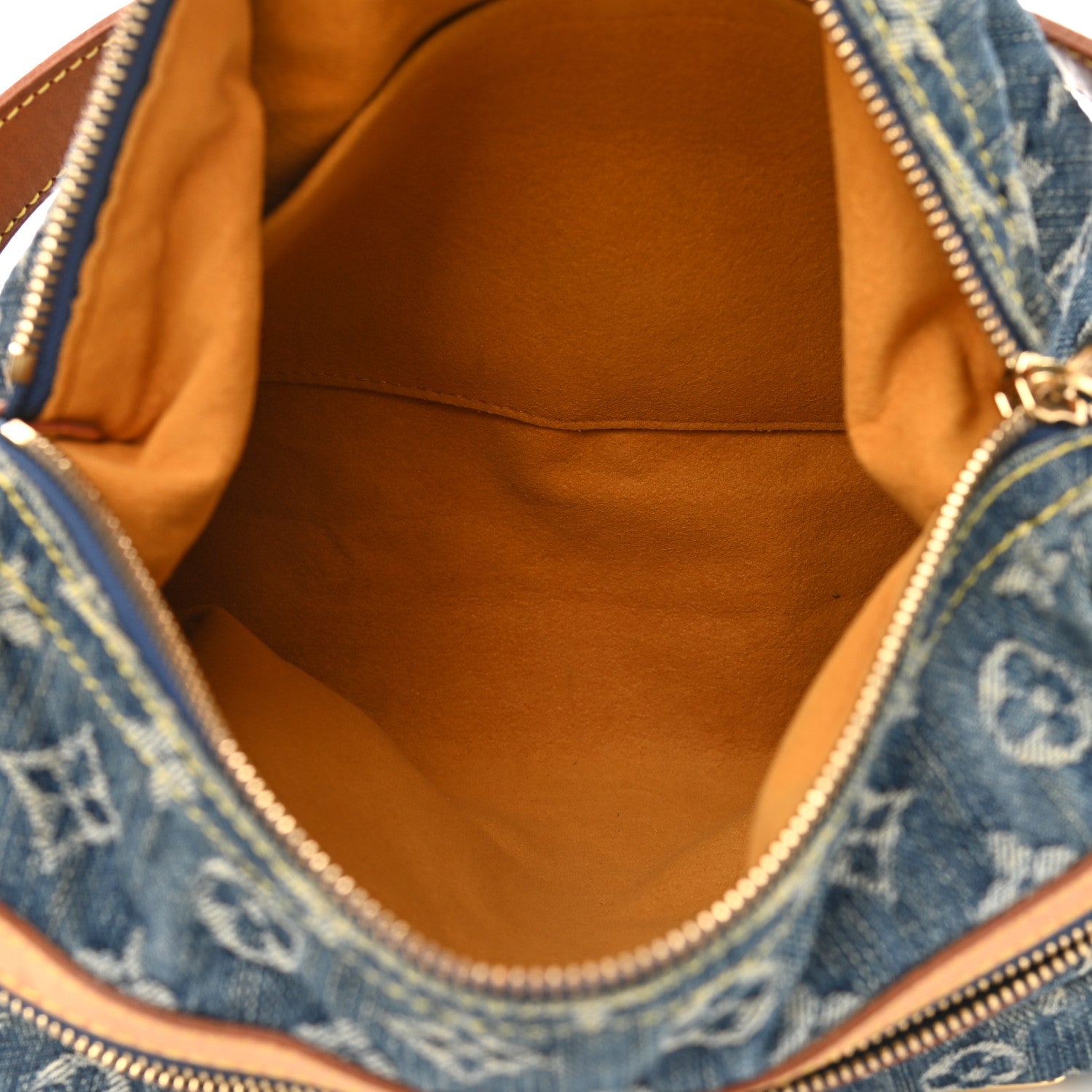 Louis Vuitton Monogram Denim Baggy PM Blue 5 of 12