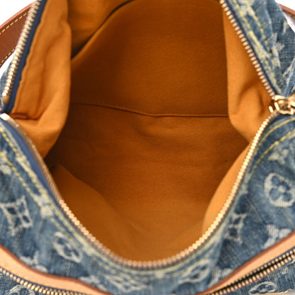 Louis Vuitton Monogram Denim Baggy PM Blue 5 of 12