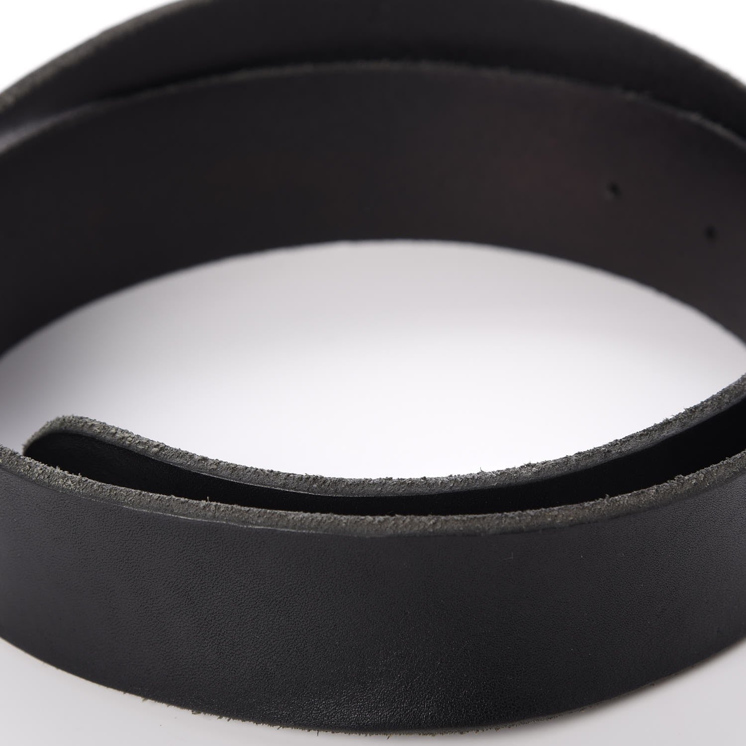 Gucci Faded Calfskin Double G 40mm Belt 85 34 Black 9 of 9