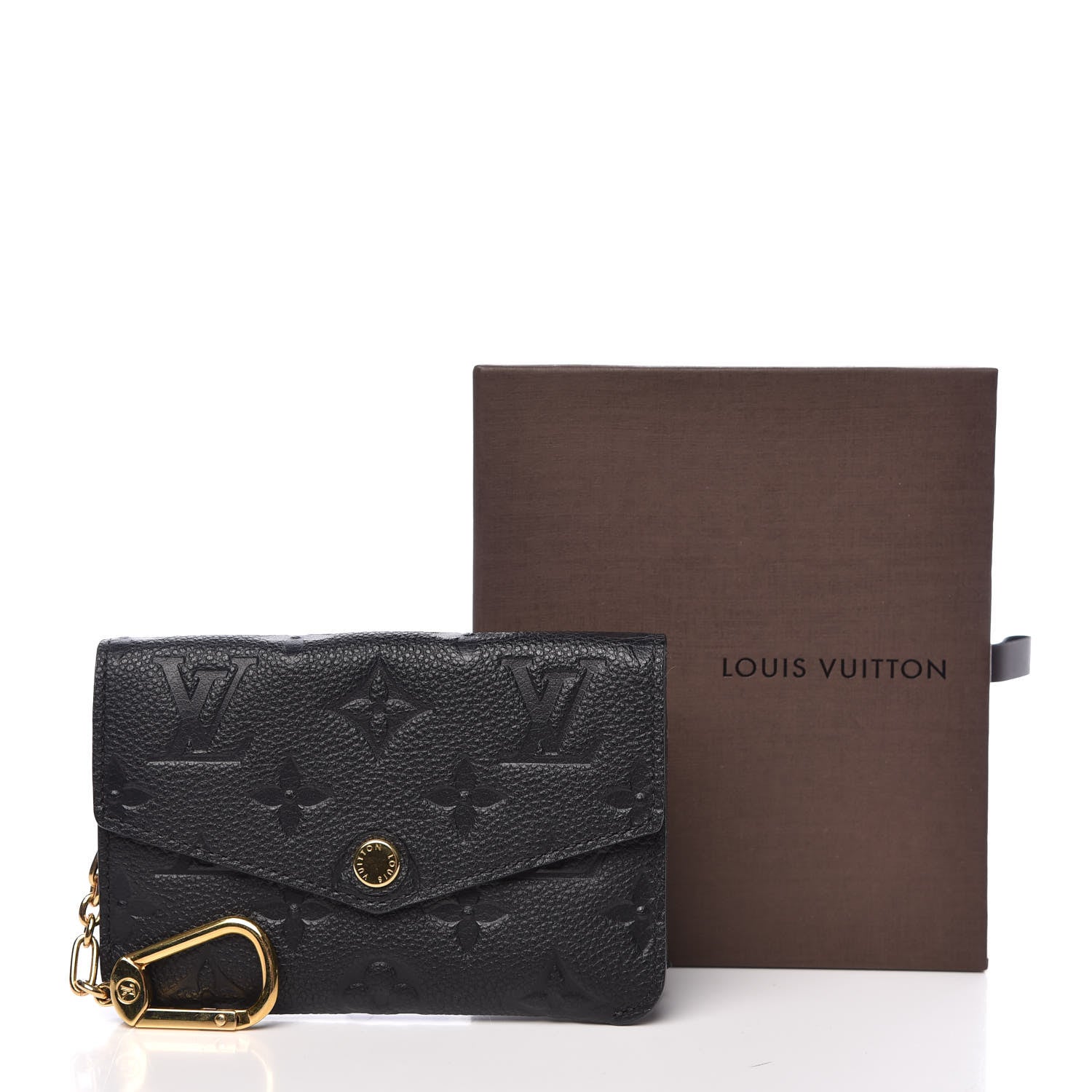 Louis Vuitton Empreinte Key Pouch Black 8 of 8