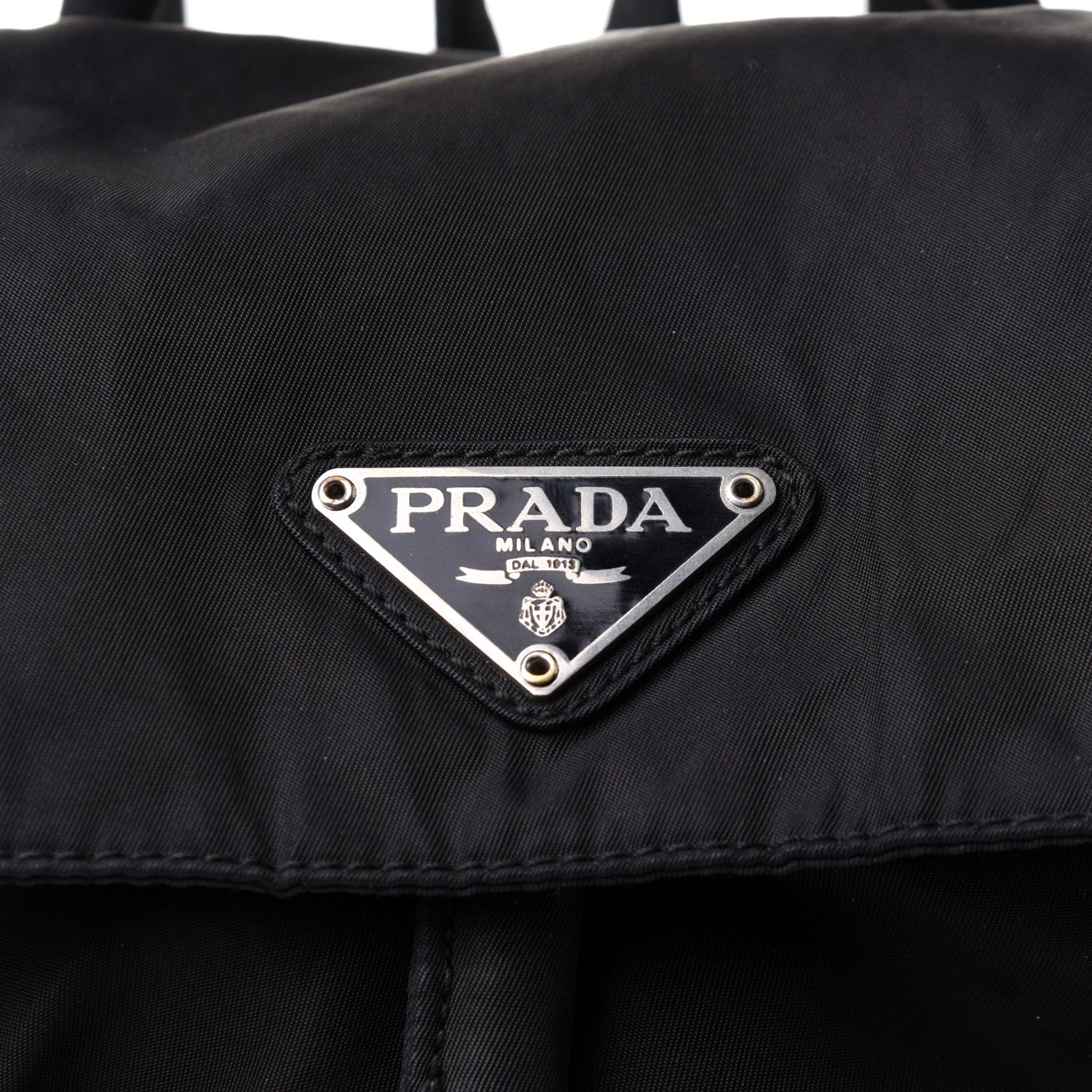 Prada Tessuto Nylon Backpack Black 7 of 9