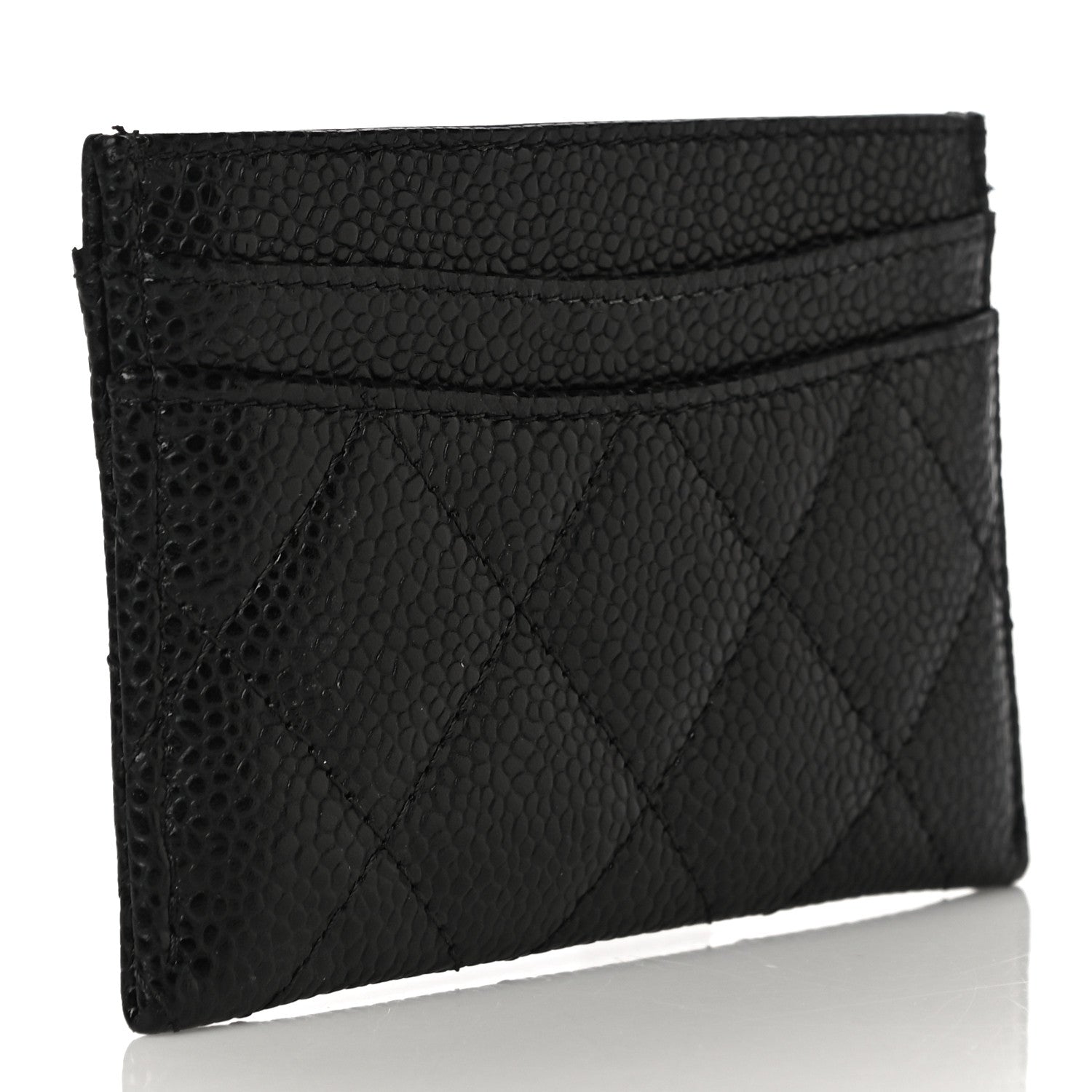 Chanel Caviar Quilted Card Holder Black 3 of 11