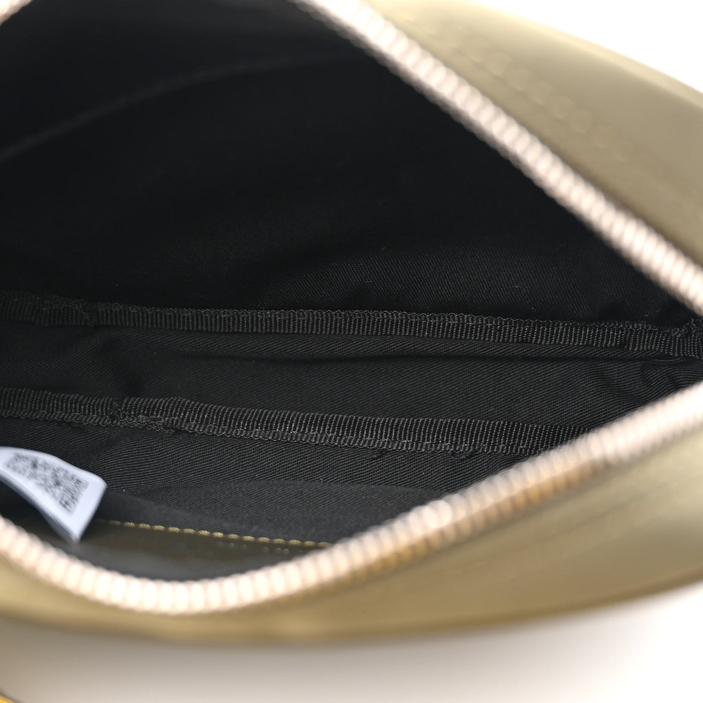 Nylon Logo Print Crossbody Bag Olive Green