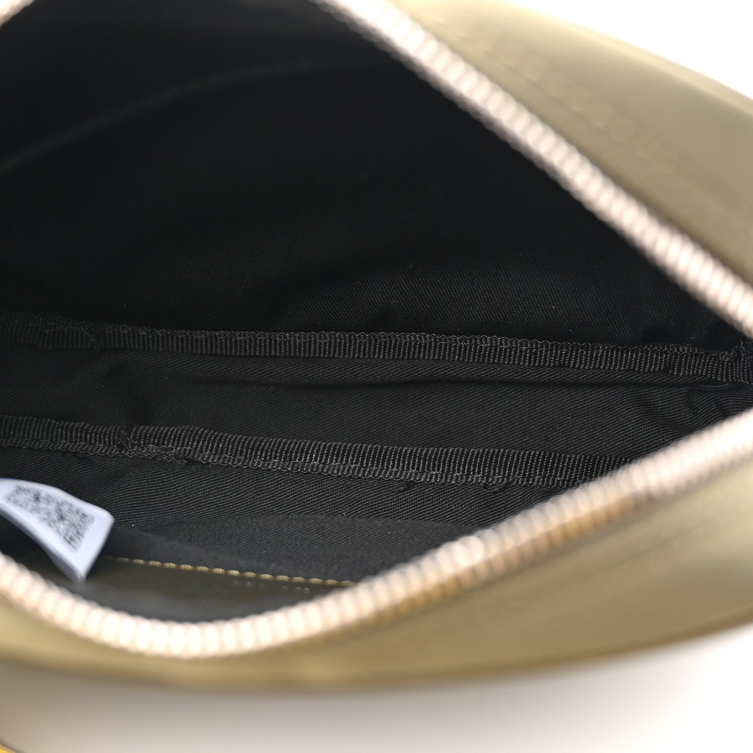 Off-White Nylon Logo Print Crossbody Bag Olive Green 5 of 9