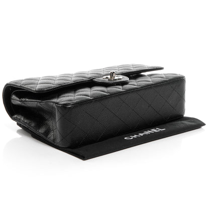 Chanel Caviar Quilted Medium Double Flap Black 4 of 8