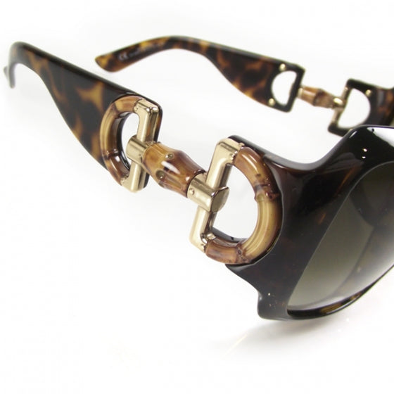Horsebit Tortoise Shell Sunglasses 2969/S