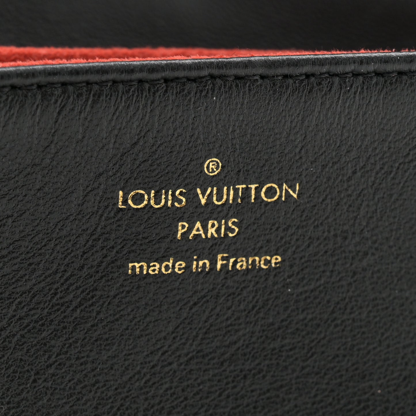 Lambskin Embossed Monogram Coussin Belt Bag Black