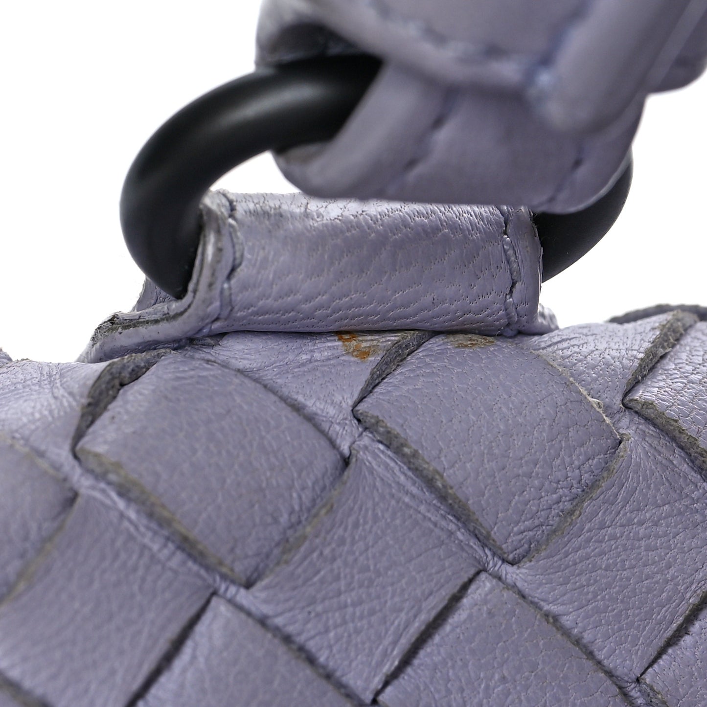 Nappa Intrecciato Medium Convertible Tote Oyster Lilac