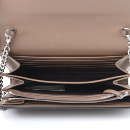 Gucci GG Supreme Monogram Mini Dionysus Chain Wallet Beige Taupe 5 of 11